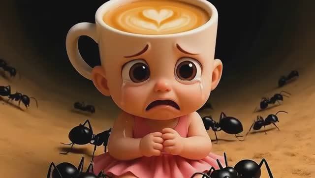 Малыш Капучино - первый день в Школе!