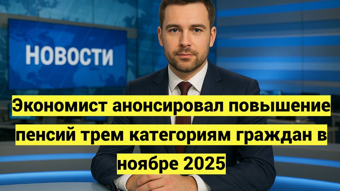 Экономист анонсировал повышение пенсий трем категориям граждан в ноябре 2025 смотреть онлайн