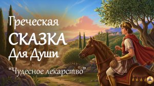 Греческая СКАЗКА НА НОЧЬ у камина "Чудесное лекарство" ИСТОРИЯ ДЛЯ СНА в авторском прочтении