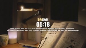 2 часа STUDY WITH ME ｜ Calm Piano 🎹, Fire Crackle🔥 ｜ Pomodoro 50-10 ｜ Late night🌙