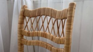 Плетёный стул