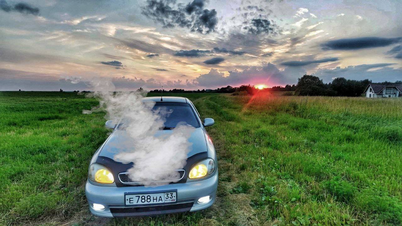 ЗАЗ ШАНС ПОТЁК - МЕНЯЕМ ПАТРУБКИ ПЕЧКИ