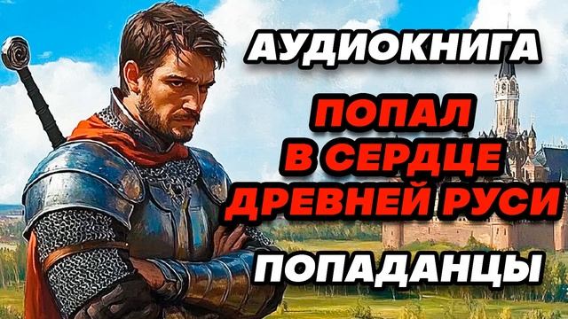 Аудиокнига ПОПАДАНЦЫ: ПОПАЛ В СЕРДЦЕ ДРЕВНЕЙ РУСИ