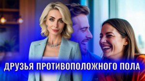 У мужчины женщины много друзей противоположного пола