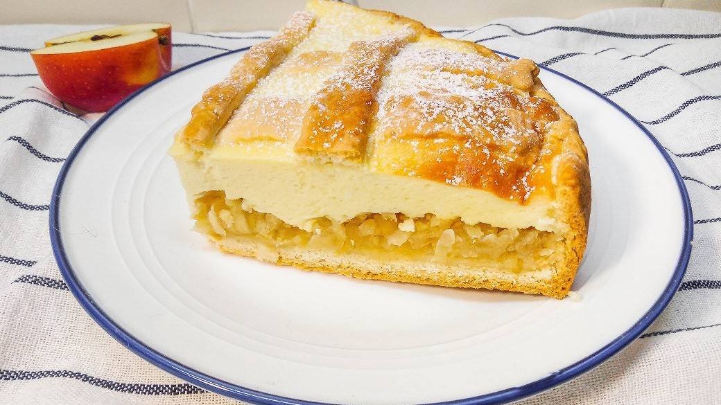Потрясающий ПИРОГ с ЯБЛОКАМИ И ТВОРОГОМ🍎