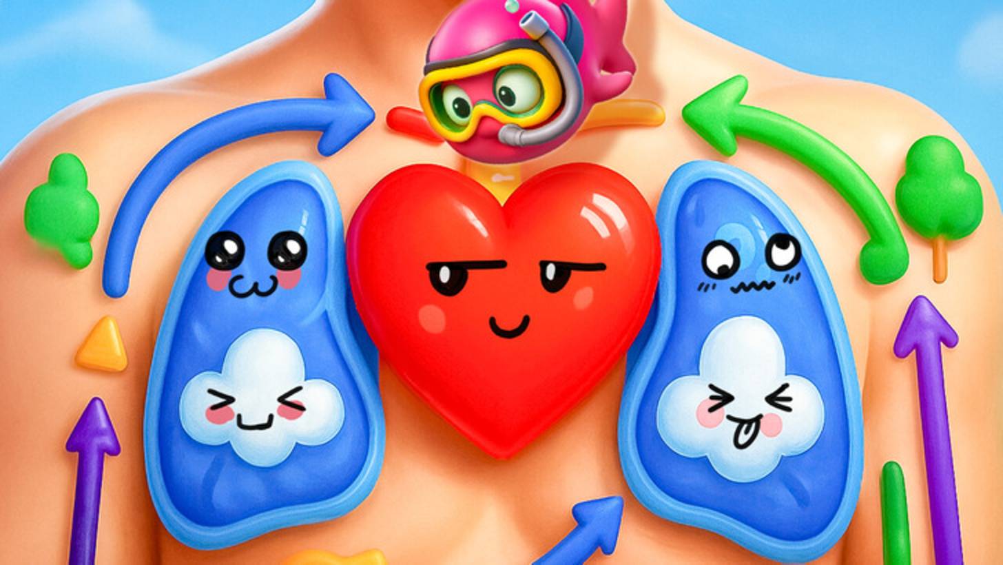 Сэмми путешествует внутри тела 🧠🫀 Увлекательная наука для детей ✨ смотреть онлайн