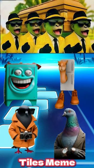 LVL№101 КАКОЙ ИЗ ИТАЛЬЯНСКИХ БРЕЙНРОТ МЕМОВ КРУЧЕ? Coffin Dance БРЕЙНРОТЫ | Tiles Hop смотреть онлайн