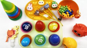 Мультики для детей. Волшебные эмендемс и чудеса на столе. Мультики залипалки для малышей