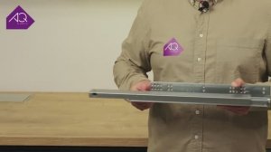 Направляющие скрытого монтажа "от нажатия" AQ STEALTH PUSH