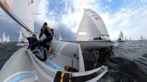 5 минут под парусами яхты 420, Чемпионат России 2025, Брагина, Уразовская