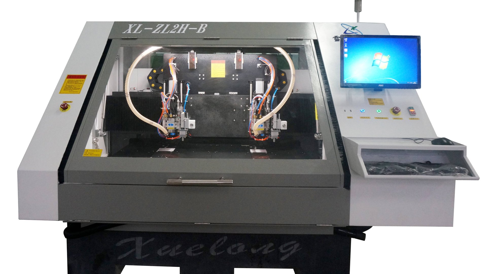 Фрезерно-сверлильный станок для печатных плат XL-ZL2H-B смотреть онлайн