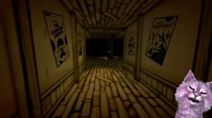 БЕНДИ и ЧЕРНИЛЬНАЯ МАШИНА ГЛАВА #1 Bendy and the Ink Machine КОШКА ЛАНА играет страшный летсплей