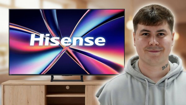 Обзор Hisense E8Q Mini-LED, новинка 2025 — честный обзор. Плюсы и минусы