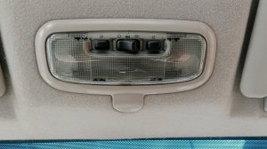 Форд Фьюжин, как снять плафон салона.