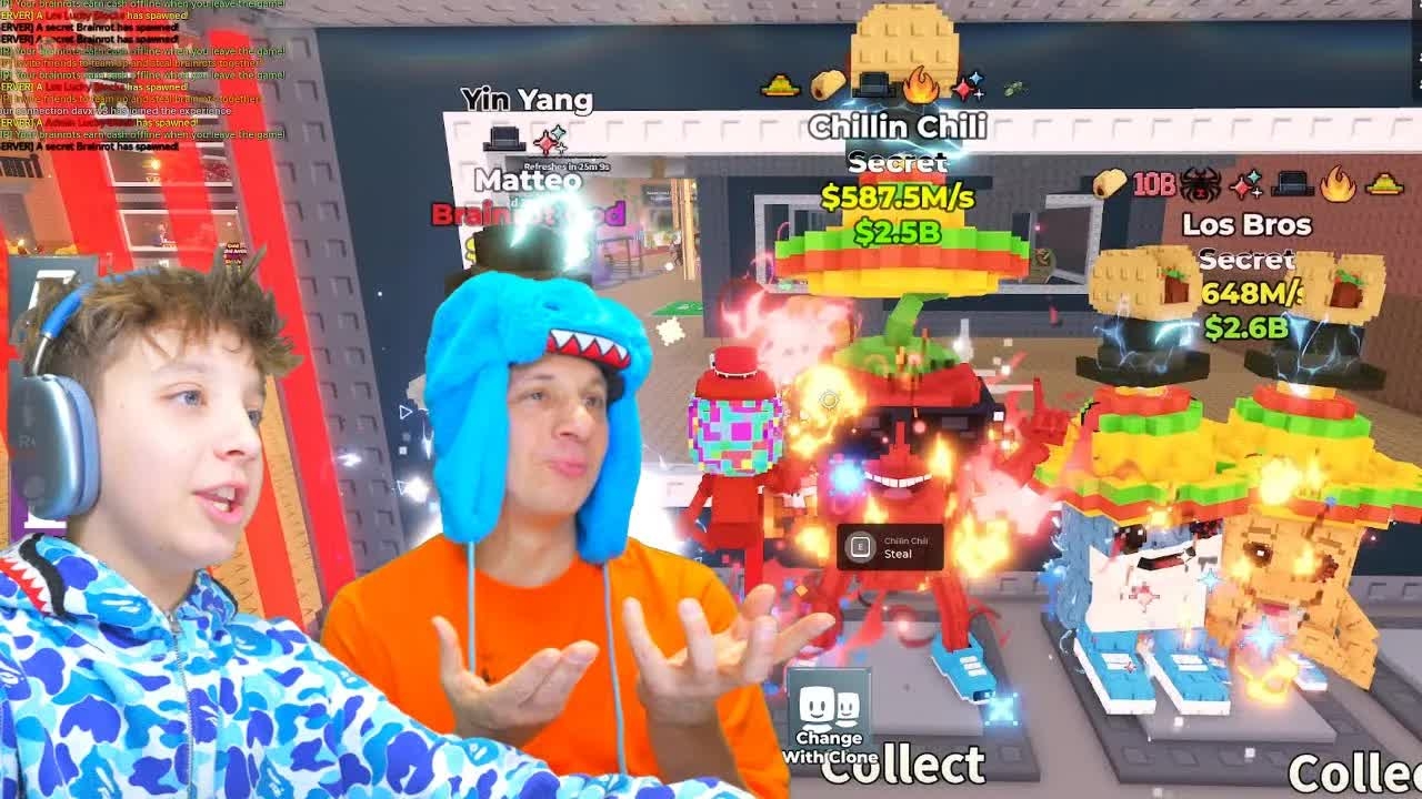 Опять Поставил Рекорд в Укради Брейнрот. The best in Steal a Brainrot смотреть онлайн