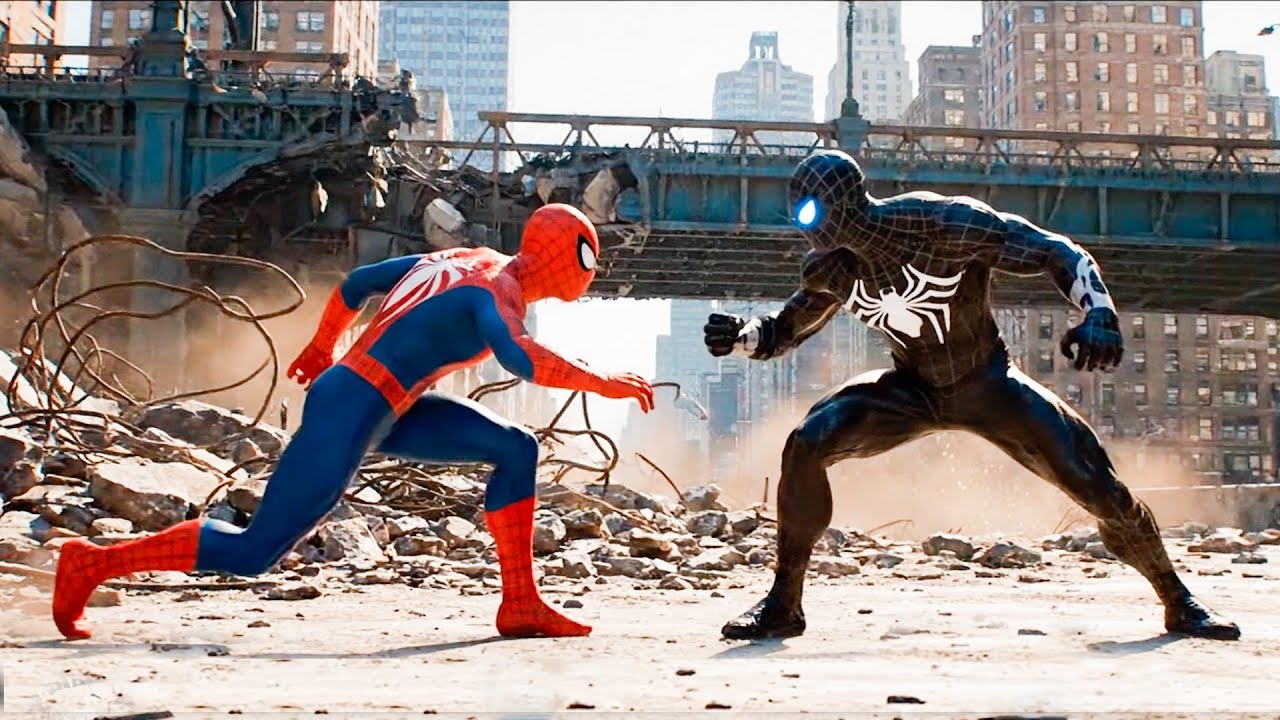 Веном превращает сына Человека-паука в злого Человека-паука! Анимация Роблокс