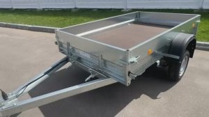 Прицеп Трейлер 2.6х1.5 для перевозки мототехники и грузов.