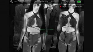 Как видит тепловизор через одежду SFH Varg H50RL PRO Часть 3