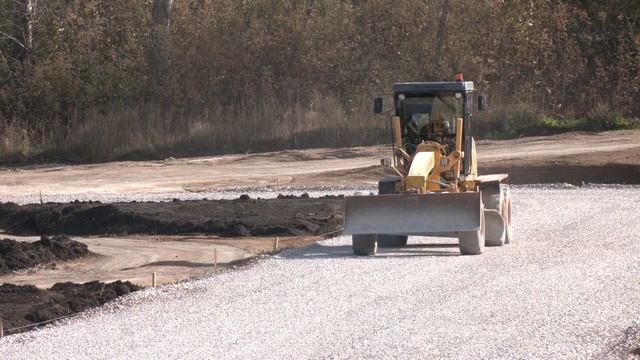 Спортивный объект: картинговую трассу продолжают строить. Панорама 07.10.25 смотреть онлайн