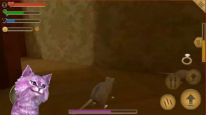 СИМУЛЯТОР Маленькой МЫШИ #4 В ДОМЕ ПОБЕДИЛИ злую МЫШЬ говорящая КОШКА ЛАНА играет