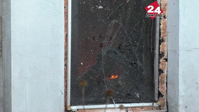 В Димитровграде горел дачный дом смотреть онлайн
