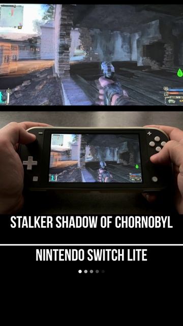 S.T.A.L.K.E.R.: Тень Чернобыля Nintendo Switch Lite Gameplay смотреть онлайн