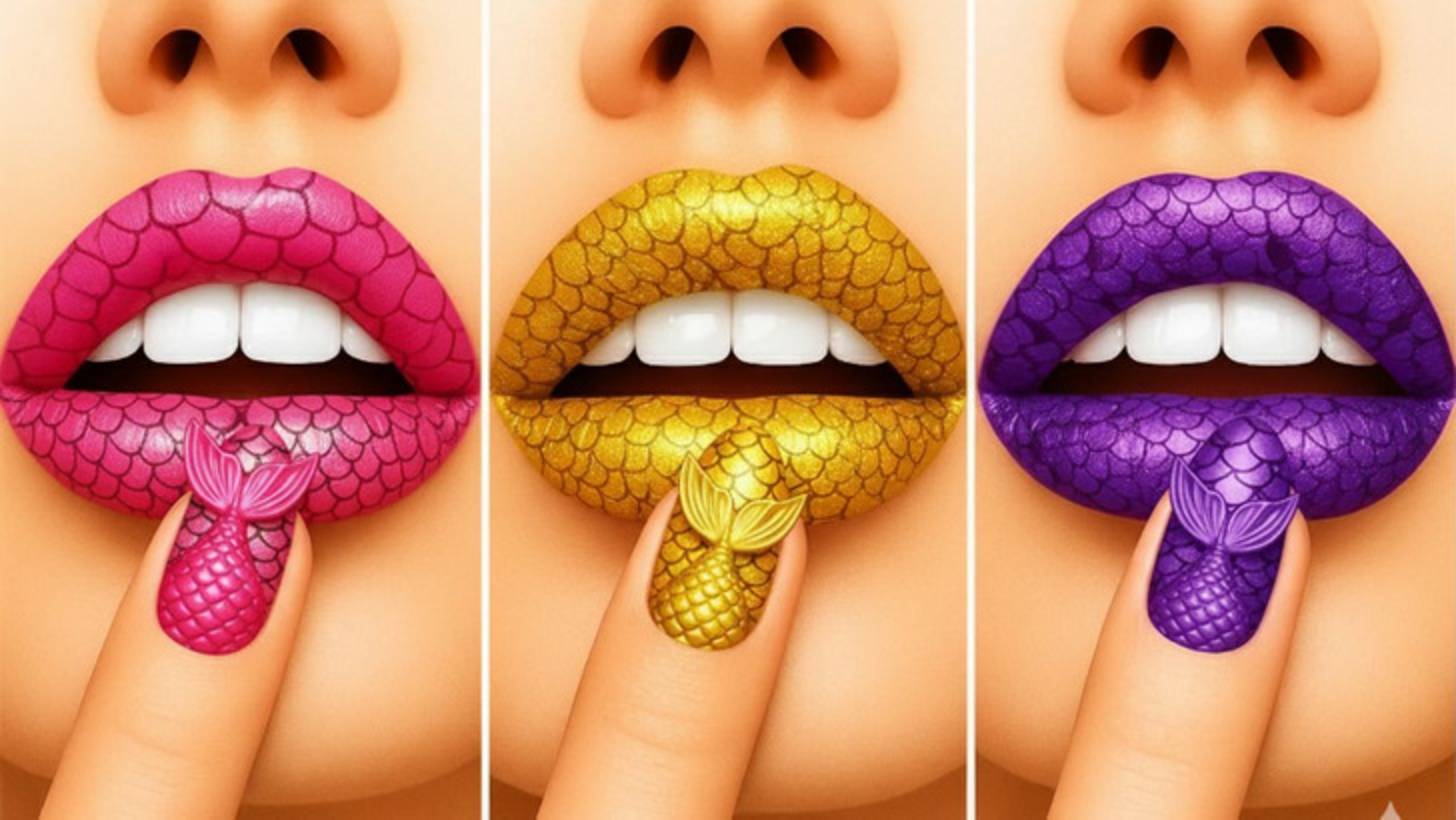 Как стать русалкой 🧜♀️ Лайфхаки для настоящих красавиц 💖✨ смотреть онлайн