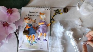 МК ,,Лисичка из ваты,,/ 2часть/Сборка туловища и объемная форма. #ватныеигрушки #лисичкаизваты #ёлоч