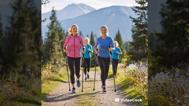 Скандинавская ходьба смотреть онлайн