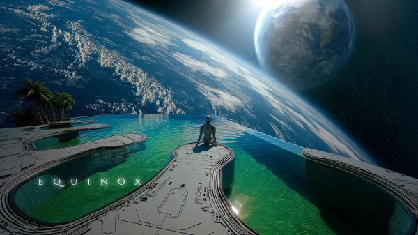 Equinox ⧫ Serene Space Ambient Soundscape ⧫ Soothing SciFi Music For Deep Relaxation (360p)