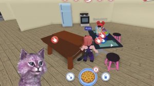 НАШЛА ДЕВОЧКУ У ОЗЕРА! ТЕПЕРЬ У МЕНЯ ЕСТЬ ДОЧЬ В МИП СИТИ В РОБЛОКС roblox meep city