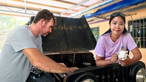 РЕМОНТИРУЕМ ДЖИП И ВЕЗЁМ КОТА К ВЕТЕРИНАРУ / ЖИЗНЬ НА ОСТРОВЕ / ФИЛИППИНЫ