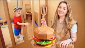 Картонные Челленджи для Детей Приключения и Побеги