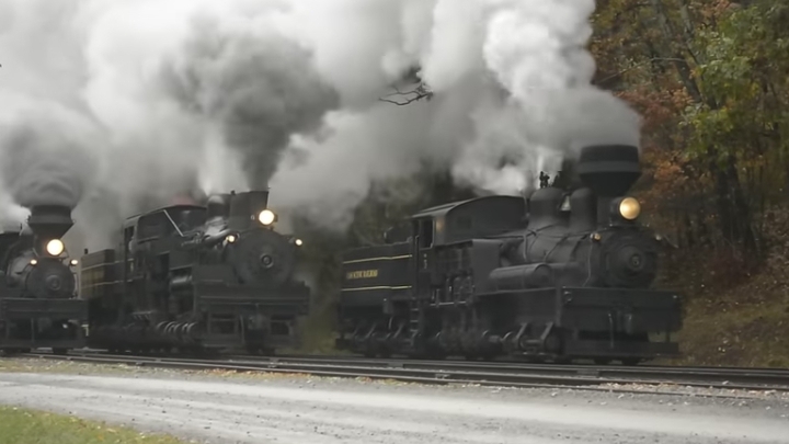 Паровозы необычной конструкции смотреть онлайн