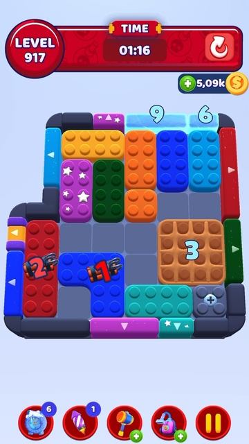 Color Block Jam 917 Уровень смотреть онлайн