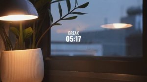 2 часа STUDY WITH ME ｜ Calm Piano🎹, Rain Sounds🌧️ ｜ Pomodoro 50-10