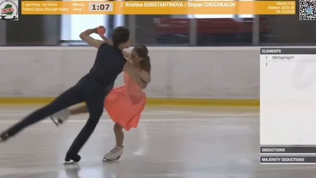 Республика Беларусь 🇧🇾 «Звездочка» - 2-й этап. Кристина Константинова / Степан Чучкалов.