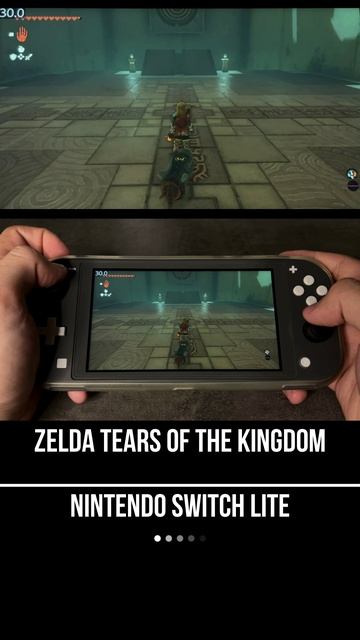 The Legend of Zelda: Tears of the Kingdom Nintendo Switch Lite Gameplay смотреть онлайн