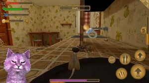 СИМУЛЯТОР Маленькой МЫШИ #8 МЫШОНОК УЧИТСЯ говорящая КОШКА ЛАНА играет