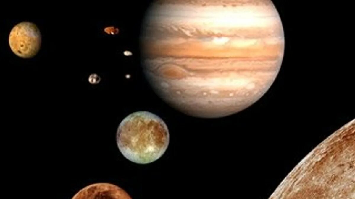 Миры Юпитера и его спутников. Биография планеты.