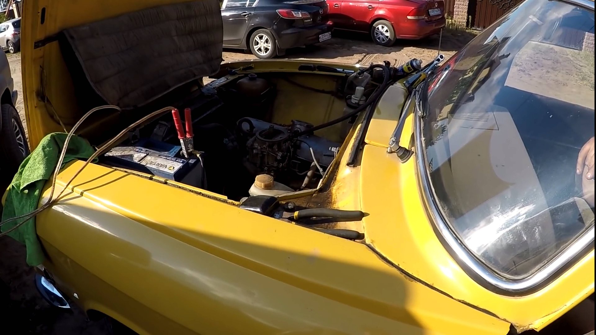 Оживление капсулы времени Москвича 2140. После 20 лет простоя!!!!!!