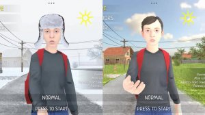 СРАВНЕНИЕ ЗИМНЕЙ И ВЕСЕННЕЙ ВЕРСИИ ИГРЫ В SCHOOLBOY RUNAWAY!