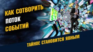Как Сотворить Поток Событий