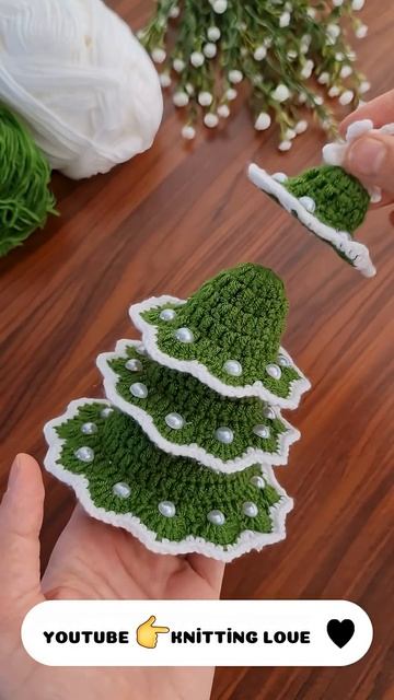Ёлочка крючком 🎄🎄🎄 Нужен мастер-класс? Пишите в комментариях смотреть онлайн