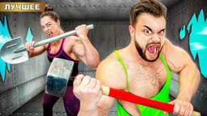 Самый Сильный человек ПРОТИВ Самой Сильной Женщины в мире!