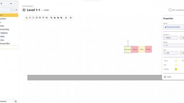 Блокинг уровней для игры в бесплатной для инди системе IMS Creators