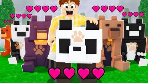 Я выжил с 10 МЕДВЕДЯМИ в 99 НОЧЕЙ в лесу ROBLOX!