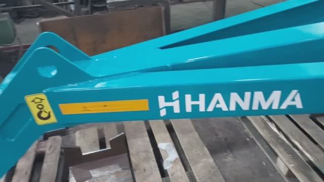 Наклейки прицепного грейдера HANMA TITAN