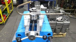 Новый бездорновый трубогиб TECHNIC БМК с оснасткой под любую трубу! Гибка стальной трубы 20х2мм