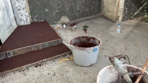 Монтаж резинового покрытия